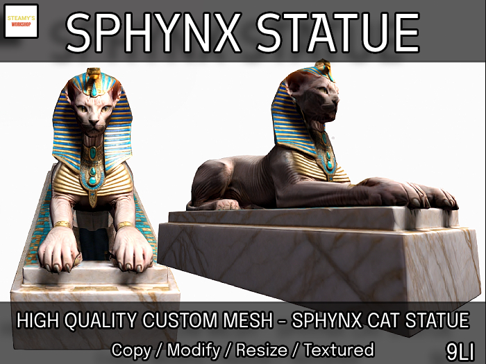 Sphynx - Cat Statue
