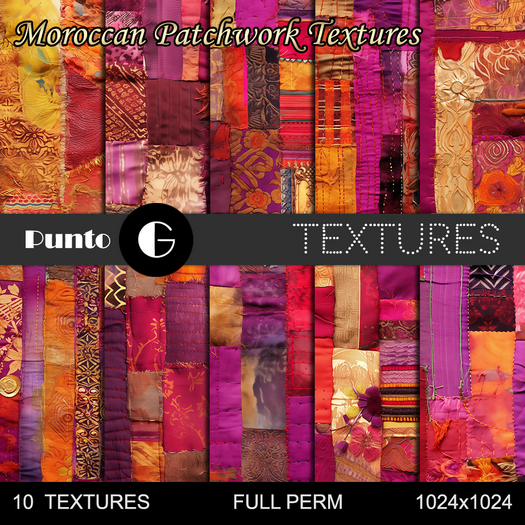 Full Perm Textures - Moroccan Patchwork