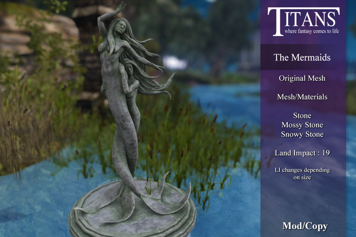 Titans - The Mermaids Statue