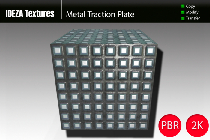 IDEZA Textures - Metal Traction Plate