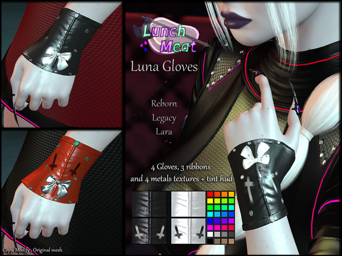 .:LunchMeat:. Luna gloves