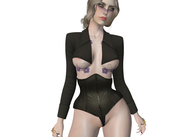 [Px] Alpha for VARSITY Amara Set Top and Corset