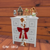 Christmas Gingerbread Cabinet