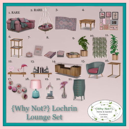 16.{ Why Not ?}Lochrin Lamp Table
