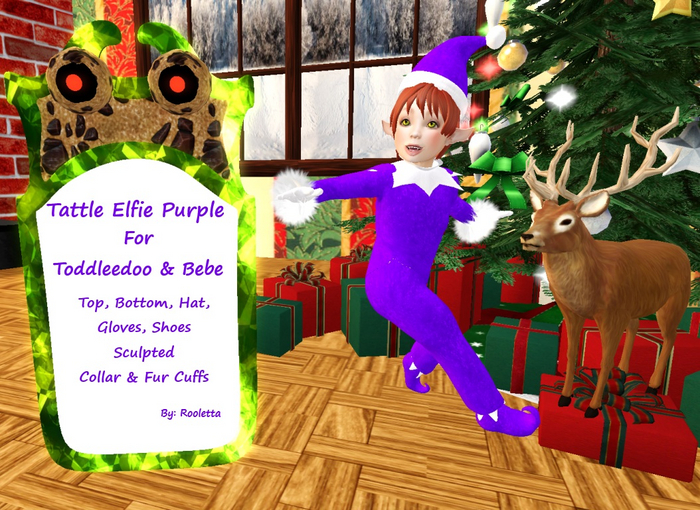 {HCM} Tattle Efie Purple {Boxed}
