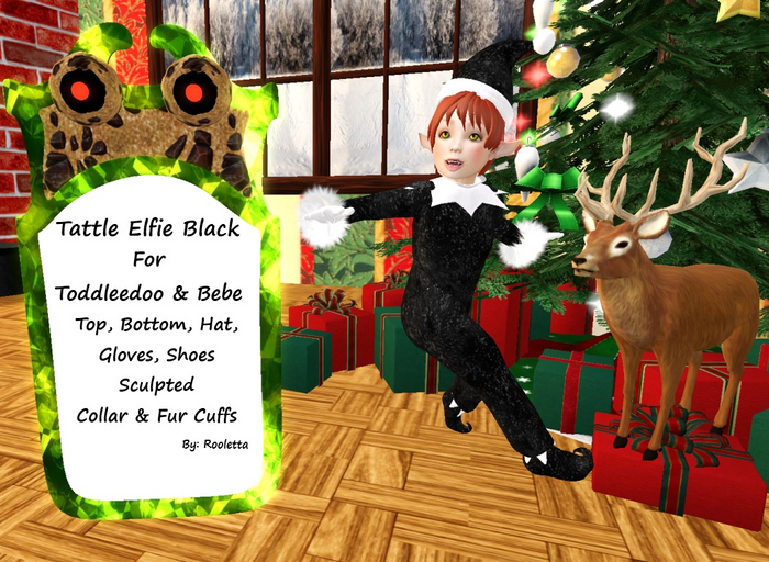 {HCM} Tattle Elfie Black{Boxed}