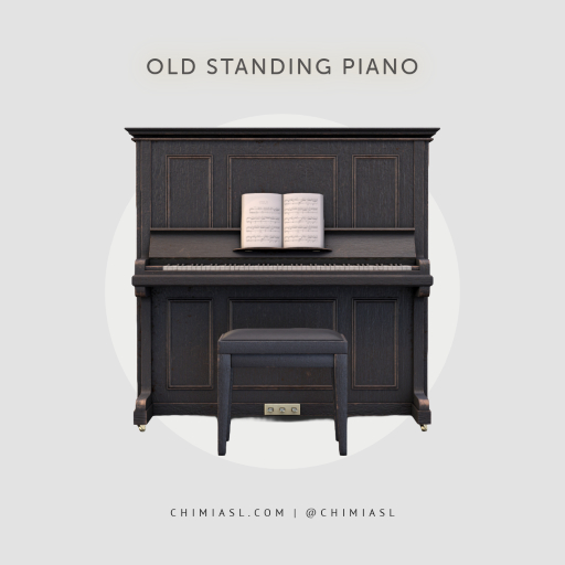 Old Standing Piano