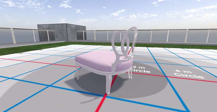 chair pink