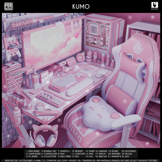 2. BAMSE : Kumo - Chair RARE