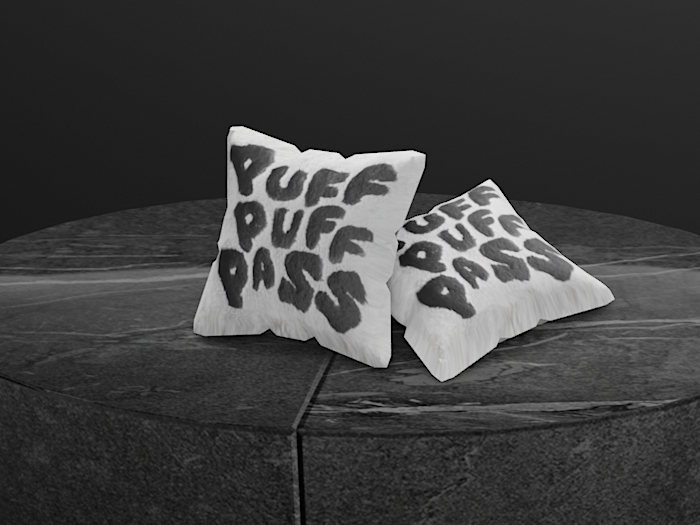 Puff Puff Pass Pillow!