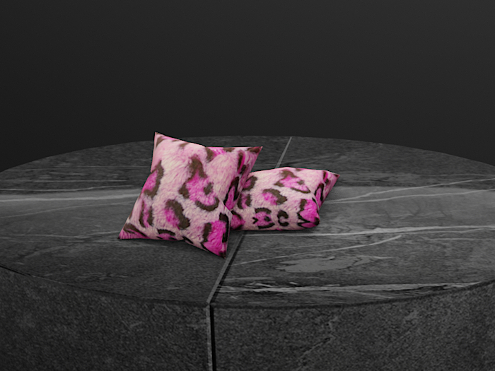 Pink Cheetah Print Pillow!