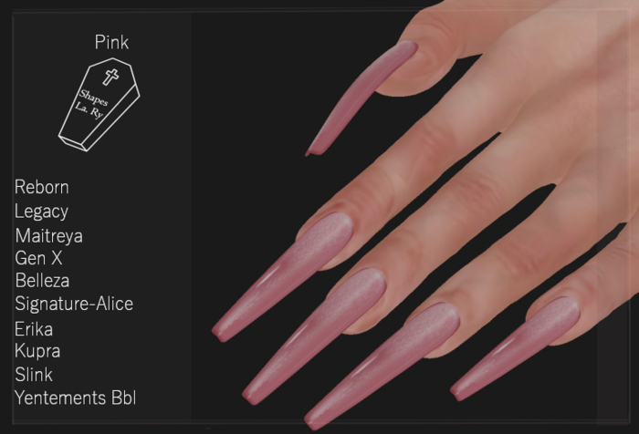 !Nails Pink Fatpack-Lary