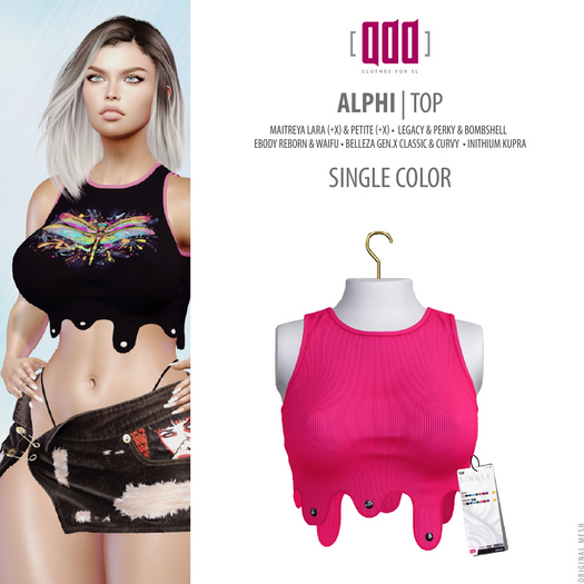 [ADD] Alphi Top - Pink