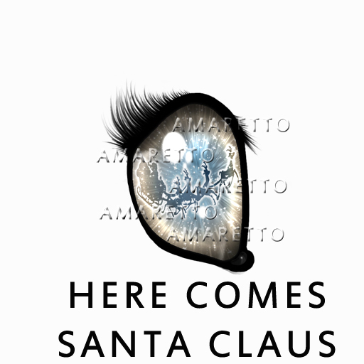 Here Comes Santa Claus Stud