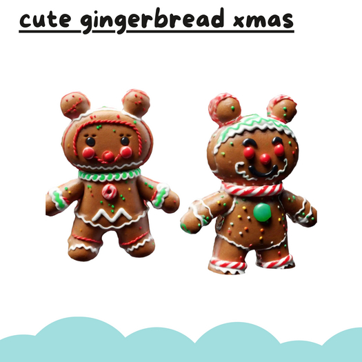 (AL) cute gingerbread xmas