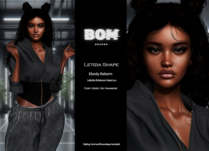 *BOM* - LETIZIA Shape // BRIANNON