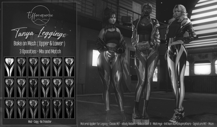Effervescence - Tanya Leggings - DEMO