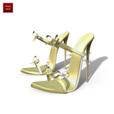 Gold Minji Heels Erika