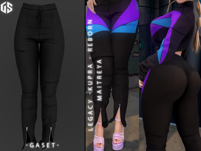 GASET - BLACK NATALY PANT