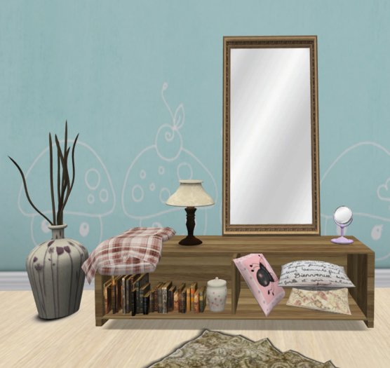 Cleo design -bedroom hutch