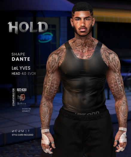 HOLD SHAPES - Dante - Shape LeLUTKA Yves 4.0 EVOX/LEG/JAK/KAR