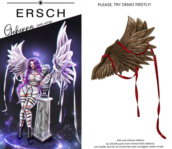 ERSCH - Gehenna Wings -bronze-