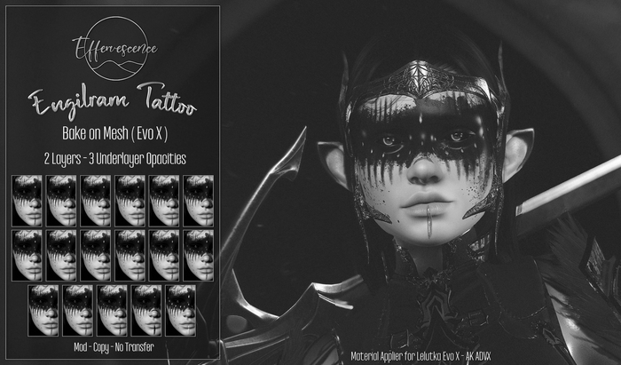Effervescence - Engilram Face Paint - DEMO