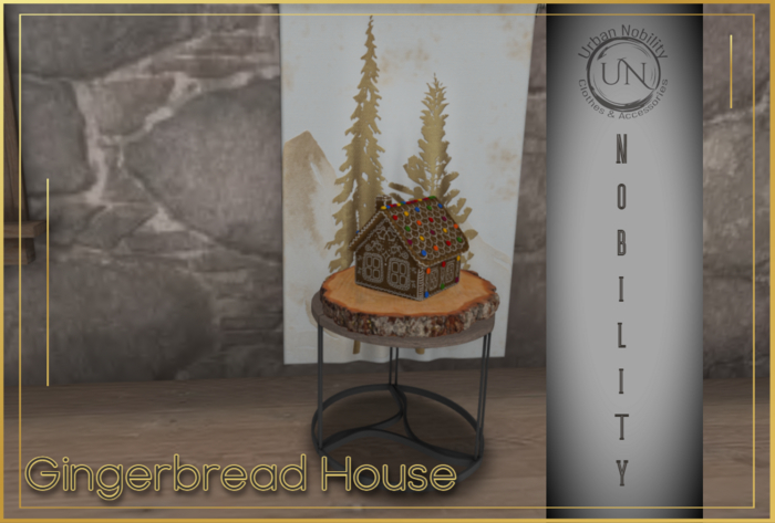 **UN** Gingerbread House - Deco