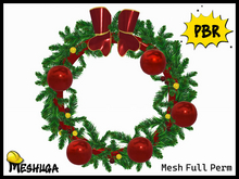 Meshuga PBR Christmas Wreath FULL PERM MESH