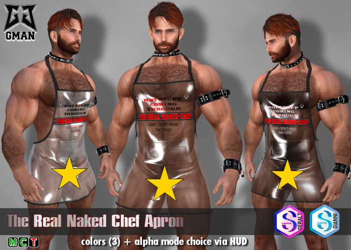 [GMan] The Real N*** Chef Apron - Signature