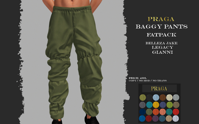 Praga Baggy Pants - DEMO