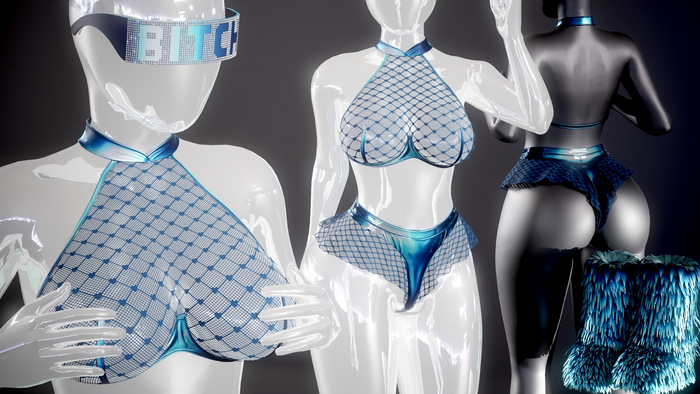 Riley Set Blue 