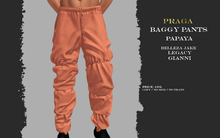 Praga Baggy Pants - Papaya
