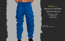 Praga Baggy Pants - Royal blue