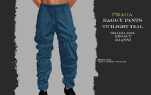 Praga Baggy Pants - Twilight Teal