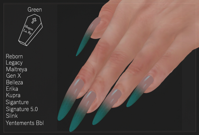 !Nails Green-Fatpack-Lary
