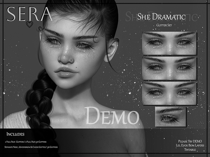 Sera - She Dramatic - Glitter Set DEMO