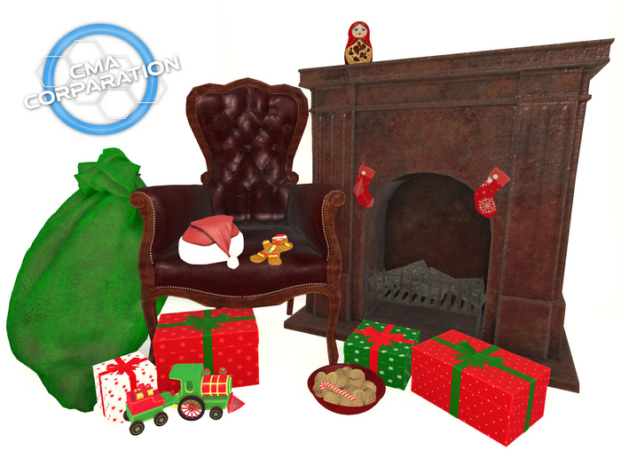 CMA Mesh Full Perms - X-Mas Pack 01