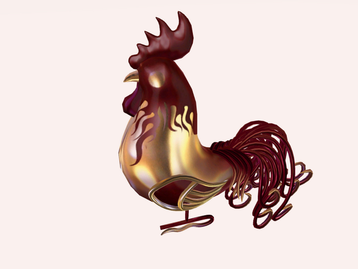 *AvaWay* Christmas Ornament_Rooster RARE