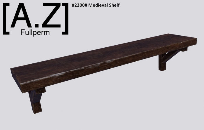 #2200# Medieval Shelf #