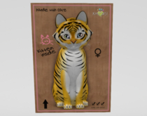 Female Breedable Cat KittyCats Tiger! - Golden Ticket