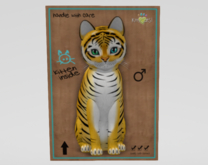 Male Breedable Cat KittyCats Kitten Tiger! - Golden Ticket