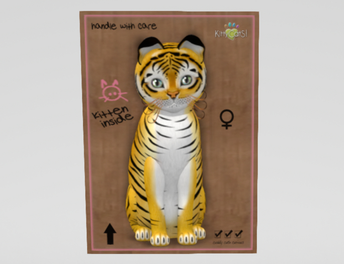 Female Breedable Cat KittyCatS Kitten Tiger! - Golden Ticket