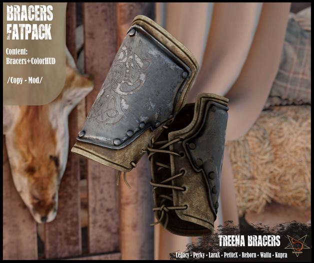//RKS// Treena Bracers - Fatpack