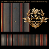 5pc PBR Exclusive Leather wallpaper texture seamless *Full Perm* 009