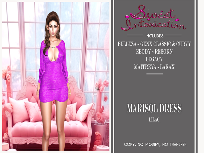 ::Sweet Intoxication:: Marisol Dress - Lilac