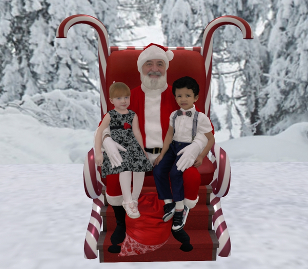 @MA@ Christmas Santa Claus & Kids Characters