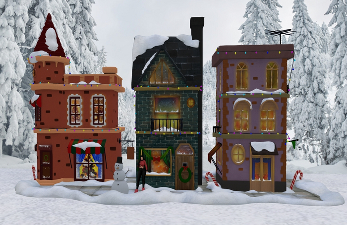 @MA@ Christmas Village Toy decor