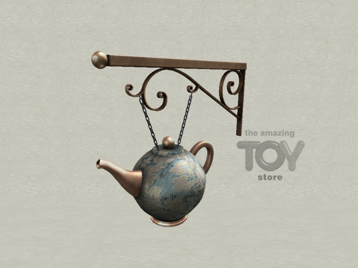 ionic : Tea Store Sign