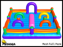 Meshuga Bouncy Castle FULL PERM MESH